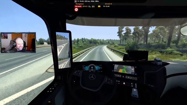 Konvoi ETS2 1.47 - EuRoadNet Map - Hamburg - Zittau mit Frank & P!ngu - Ohne Gamesound - sorry смотреть онлайн