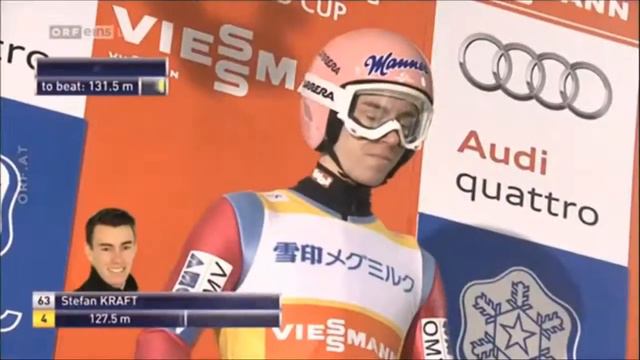 Stefan KRAFT [2nd Place] Ski Jumping - Sapporo - 24.01.2015