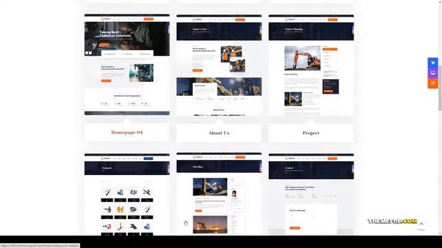 Kingstrox - Factory and Industrial Business WordPress Theme 12 corporate Momotani смотреть онлайн