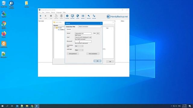 Gmail Backup with Handy Backup Software смотреть онлайн