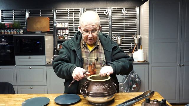 Кролик в сметане афганском казане. Опять афганказан. смотреть онлайн