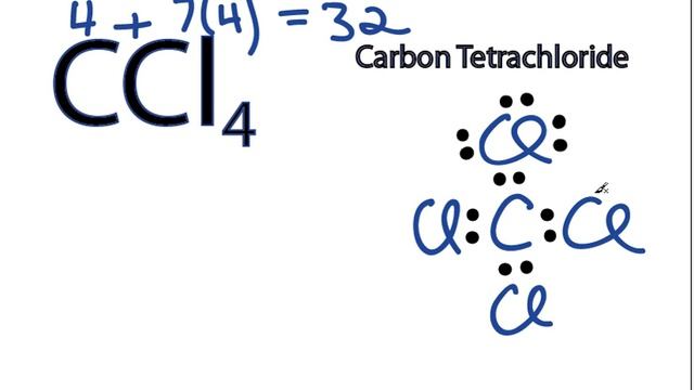 CCl4 Lewis Structure - How to Draw the Dot Structure for CCl4 (Carbon Tetachloride) смотреть онлайн