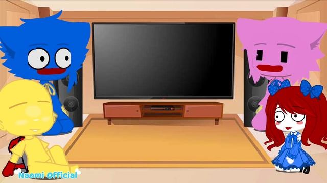 Poppy Playtime React To Memes And Tiktok Part 4 II Gacha Club II Naomi Official xD смотреть онлайн