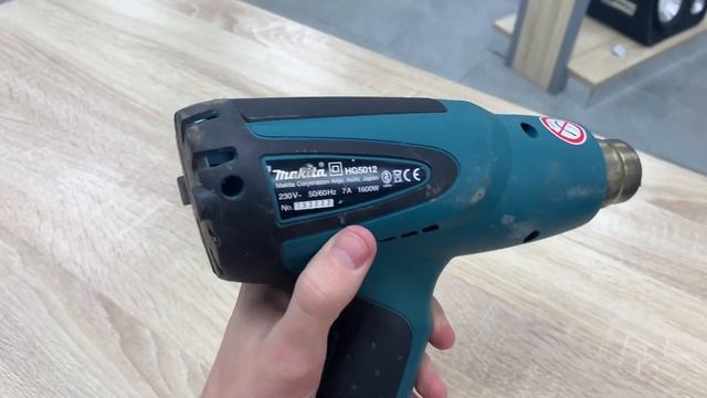 Фен строительный Makita смотреть онлайн