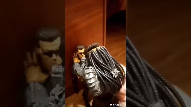 Хищник против терминатора анимация фигурок часть 2 смотреть онлайн