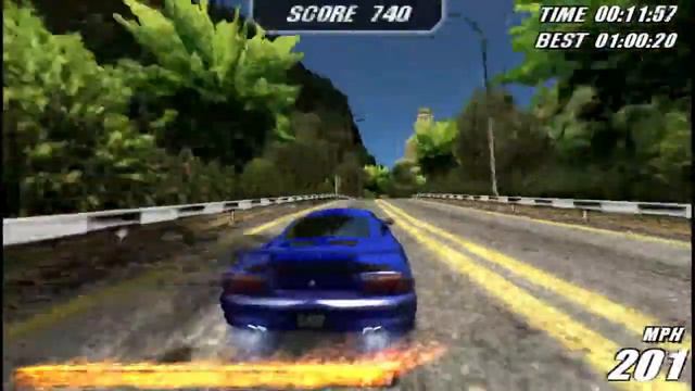 Burnout Legends Revamped - Super Type 1 (in Blue Color) / Time Attack смотреть онлайн