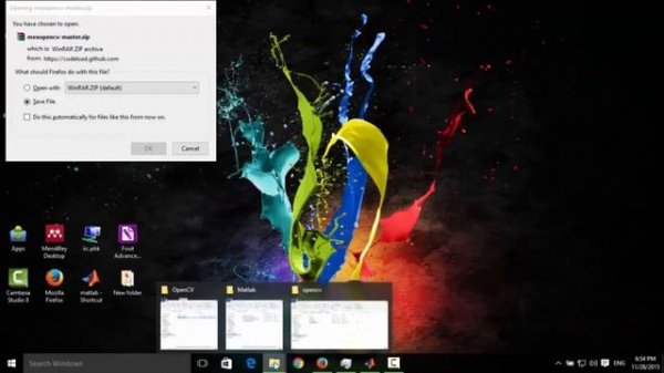 opencv matlab install