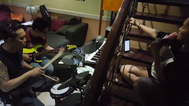 DON'T SPEAK - No Doubt by Cykill Band ft. Quinnie Ison | Testing HITMAN HD-17 Electronic Drums смотреть онлайн