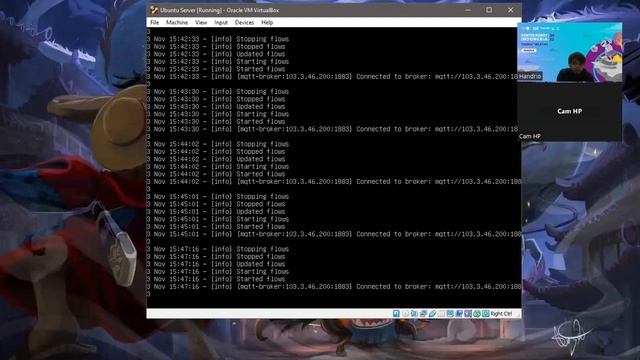 IoT Node-Red & MQTT Broker (Mosquitto) pada rangkaian sederhana смотреть онлайн