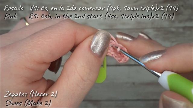 Bunny Conejita Nina Part 2/2  Amigurumi Crochet Tutorial-Sub ????/ GretaWings