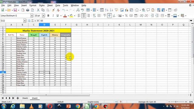 How to Insert Watermark in Libreoffice calc | Libreoffice calc tutorial смотреть онлайн