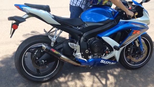 Suzuki GSXR 750 2009 - MGP Slip-on exhaust part 4 смотреть онлайн