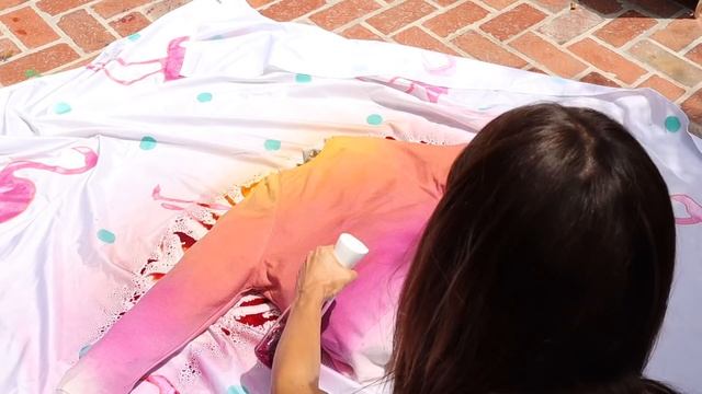 Airbrushed OMBRE Loungewear!!? Super EASY Tutorial! ✨ | The DIY Designer