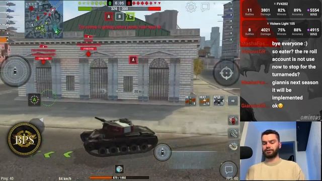 Vickers & FV4202 | HE Monsters in Action | WoT Blitz смотреть онлайн
