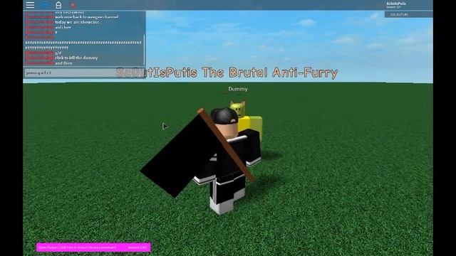 Roblox script : Anti furry showcase смотреть онлайн
