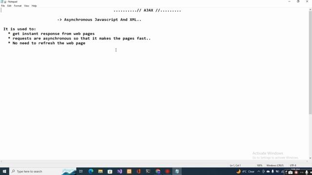 Introduction to AJAX |AJAX tutorial for beginners |web development class #90 |Joiya Academy смотреть онлайн