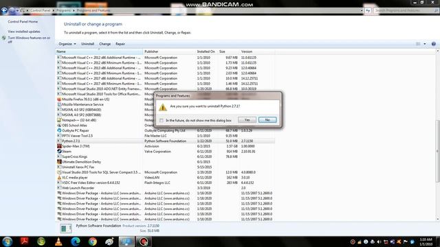 How To Uninstall Python In Windows 7 смотреть онлайн