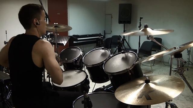 Trivium - Black - Drum Cover смотреть онлайн