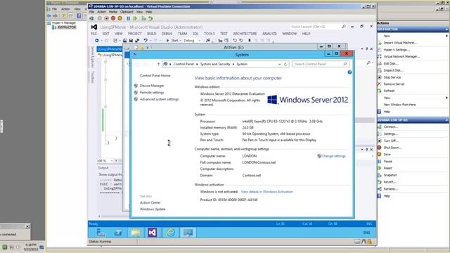 Remote Desktop to Hyper-V on Internal Network - Video смотреть онлайн