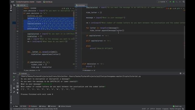 Python for Beginners - Tutorial 2: Null Cipher: For loops and lists смотреть онлайн