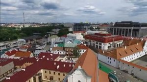 Город Минск с высоты птичьего полета !!