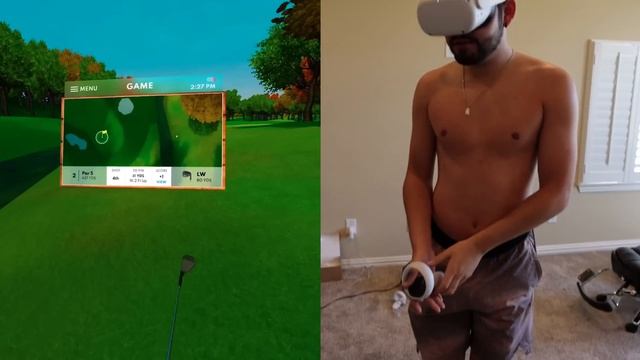 Good Good Plays a VR Golf+ Match / / Virtual Reality Golf смотреть онлайн