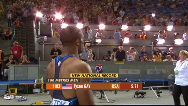 Usain Bolt's 100m world record in Berlin ?? | World Athletics Championships Berlin 2009 смотреть онлайн