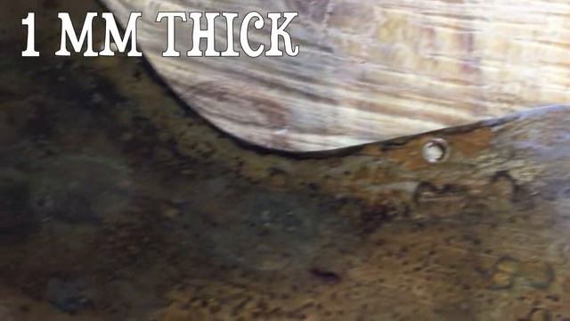 A LP Junior Double cut steel face guitar skin with amazing patina! смотреть онлайн