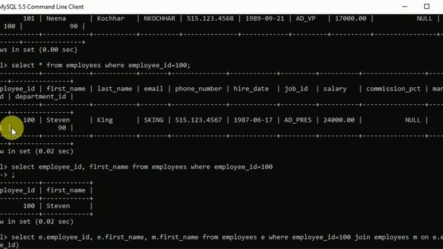 Introduction to SQL Fundamentals | MySQL | Joins - Inner-Right Outer-Left Outer-Full Outer | Part 5 смотреть онлайн