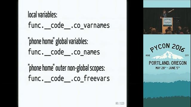 Thomas Ballinger - Finding closure with closures - PyCon 2016 смотреть онлайн