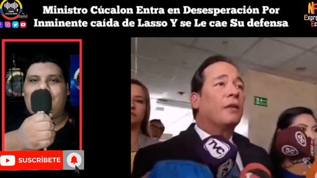 MINISTRO CÚCALON DESESPERADO DEJA SIN DEFENSA AL BANQUERO LASSO ANTE SU CAIDA INMINENTE NOTICIAS RF смотреть онлайн