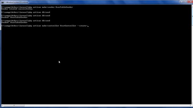 Laravel 5.1 (Windows) - 057 - pagination procesus complet смотреть онлайн