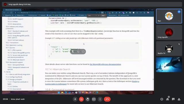 Ôn Tập Lập trình phân tán với công nghệ Java ( OGM - MONGODB ) IUH - AECAYKHE смотреть онлайн