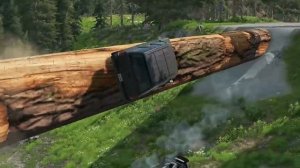Тачки против моста из одного бревна - BeamNG Drive ? ЭПИЧЕСКОЕ видео