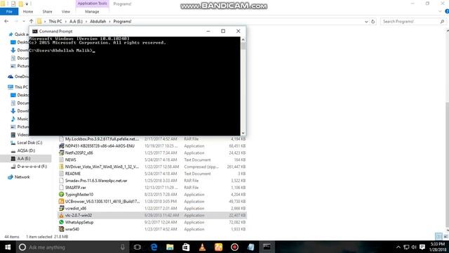 NSIS ERROR FIX Windows 10/8.1/8/7 By using CMD смотреть онлайн