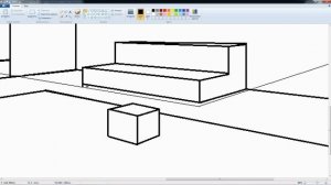 Рисуем комнату в Paint