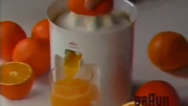 BRAUN CITROMATIC - Publicidad argentina de 1982 - Locución de Ricardo Jurado смотреть онлайн