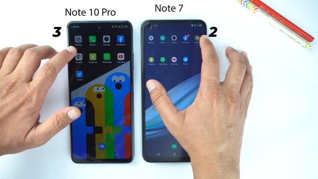 Infinix Note 10 Pro VS Infinix Note 7 Speed Test смотреть онлайн