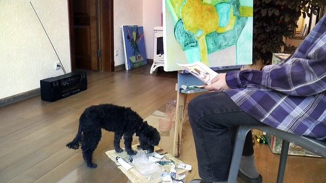 В мастерской художника Даниила Федина #Даниил_Федин #Живопись #Мастерская_художника смотреть онлайн