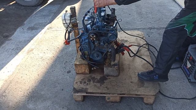 Двигатель Kubota V1305 №323670 смотреть онлайн