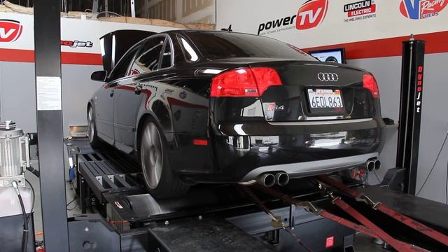 2005.5 B7 Audi S4 Dyno смотреть онлайн