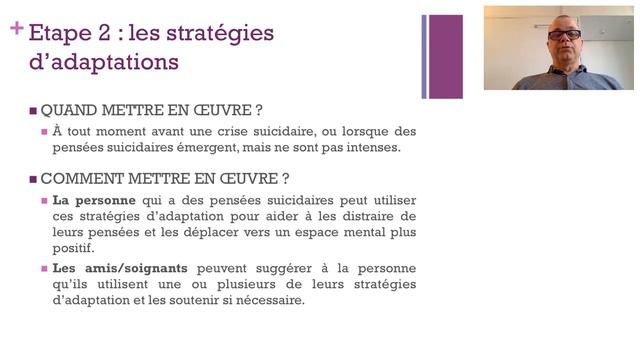 Suicide Et Comportements Suicidaires (7) - élaborer Un Plan De Sécurité - Pr Christophe LANÇON