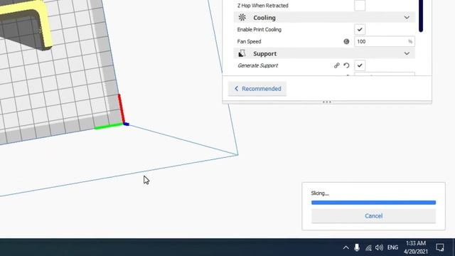 3D printer setting - Enable retraction - cura ultimaker - kingroon смотреть онлайн