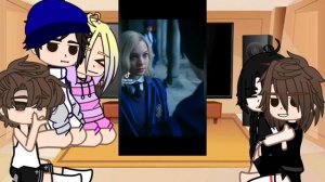 реакция на тик ток Уэнсдей и ее друзей часть 2/??? (есть шипы😳😳)