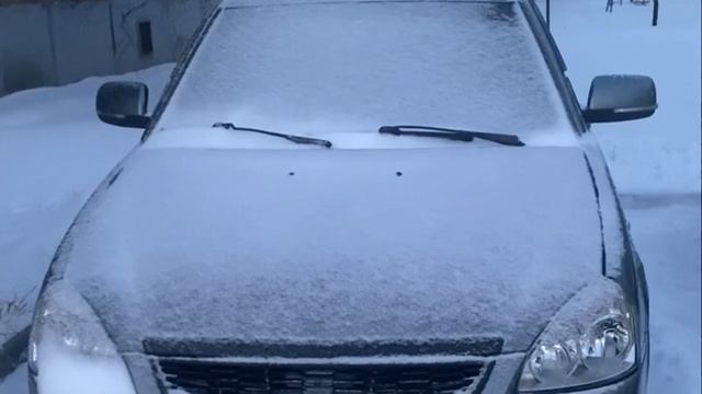 Запуск приоры с автозапуска Tomahawk TZ9030 в -21 градус после двухдневного простоя