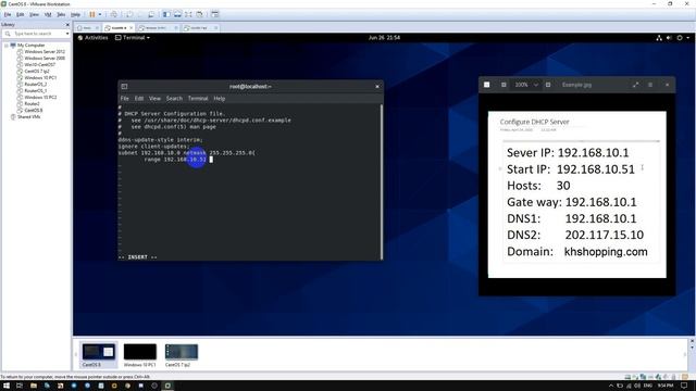 Linux | CentOS 8 | DHCP Server смотреть онлайн