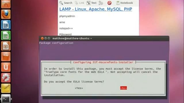 PHP Lesson 2 Installing LAMP, PhpMyAdmin, and Notepad++ on Ubuntu 11 10 смотреть онлайн