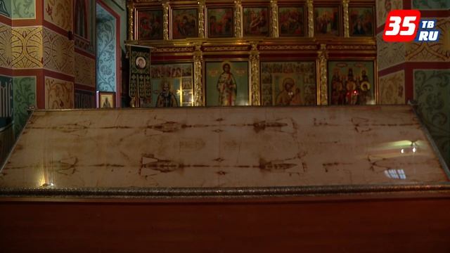 Вторая в России копия Туринской плащаницы навсегда останется в Череповце смотреть онлайн