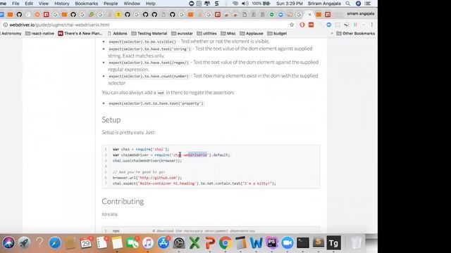 How to create page object model framework along with Webdriver.io || Sai Academy смотреть онлайн