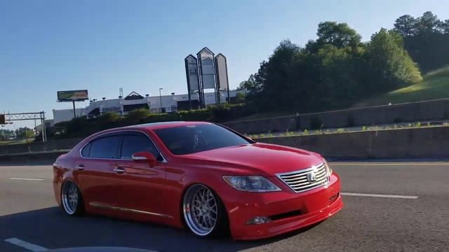 LEXUS LS460L SUNDAY MORNING CRUISE смотреть онлайн